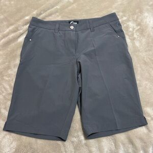 ZYIA Gray Women's Bermudas Large